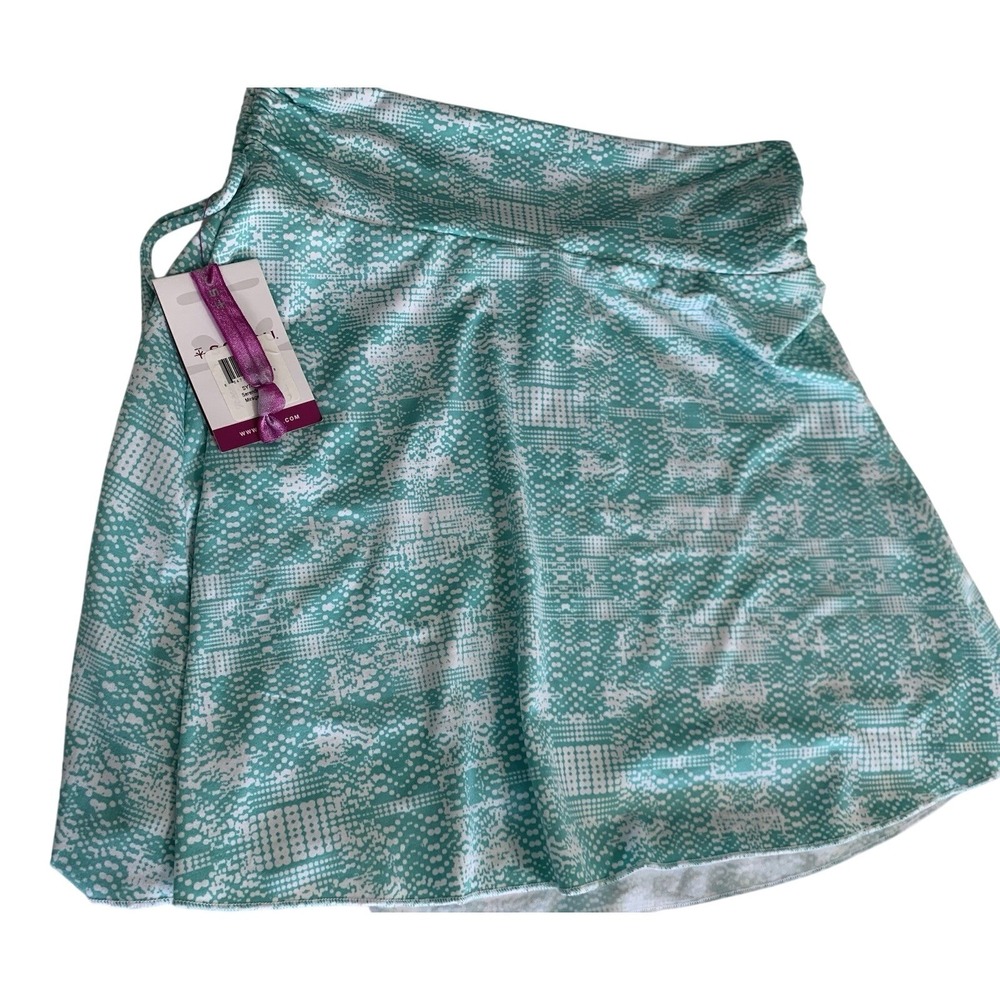 NEW Soybu Serendipity Workout Skirt S Mirage Geometric Skort Athleisure Yoga